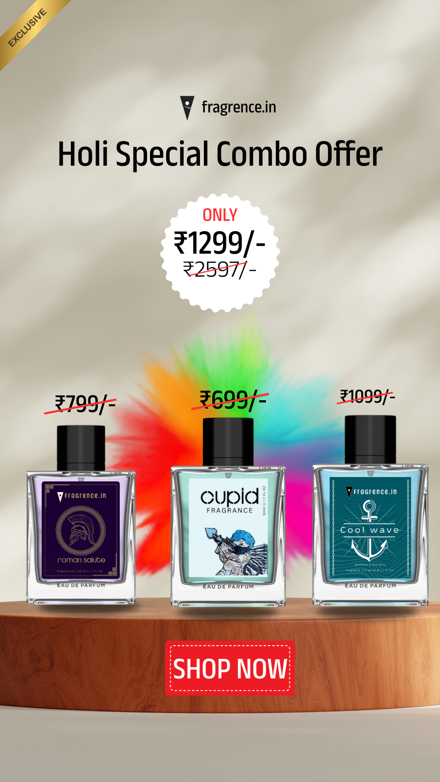 Cupid || Romon Salute || Cool-Wave Combo Offer